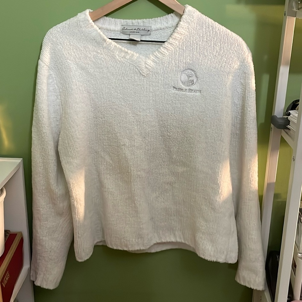 Colorado Clothing Luxury Knits white sweater